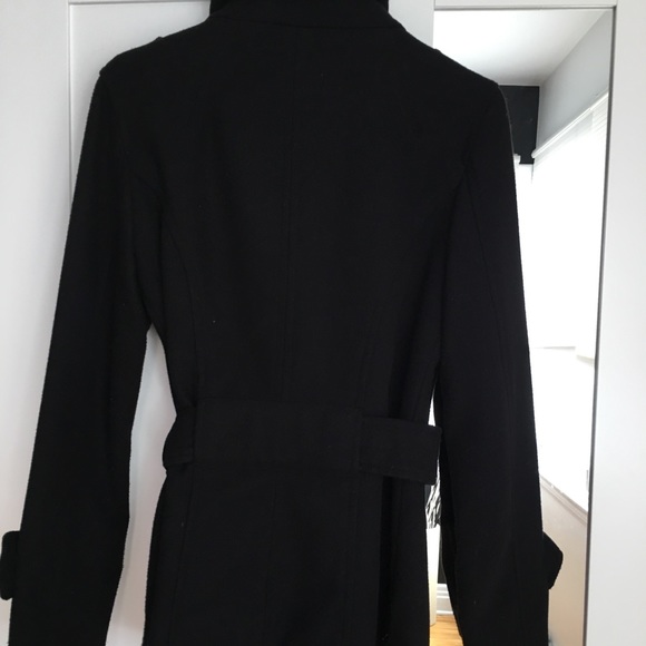 Zara fall coat in black - Picture 4 of 7